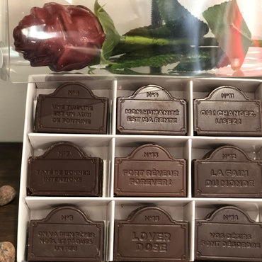 Coffrets Napolitains plaques de rues