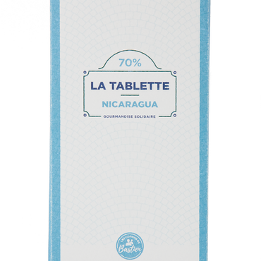 Tablette pure origine Nicaragua 70%