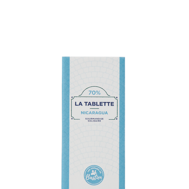 Tablette pure origine Nicaragua 70%