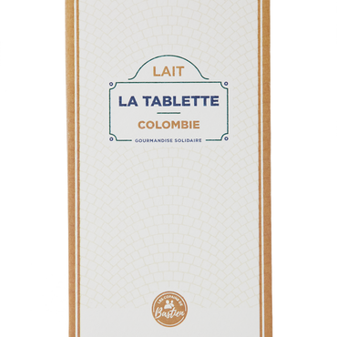 Tablette pure origine Colombie LAIT 55%