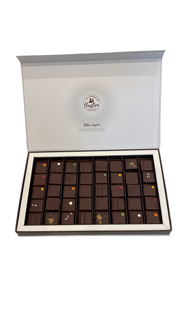 Coffret de chocolats pralinés prestige 40 pcs