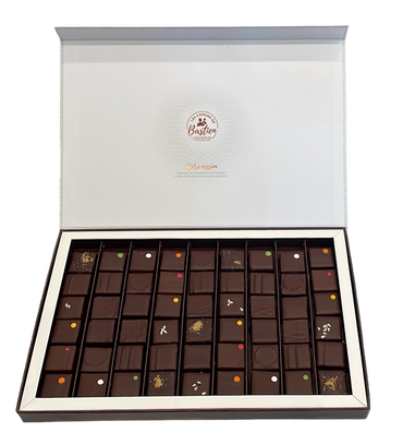Coffret de chocolats pralinés prestige 54 pcs