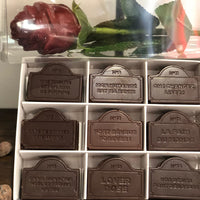 Coffrets Napolitains plaques de rues