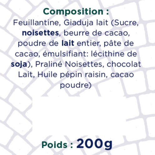 Pâte à Tartiner Chocolat au Lait & Noisettes - Les Chocomaniaks