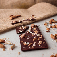 Tablette chocolat LAIT amandes - 70g